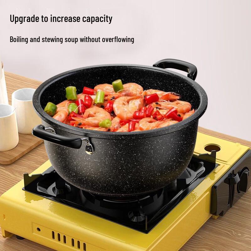 Maifan Stone Non-stick Soup Pot with Double Handles