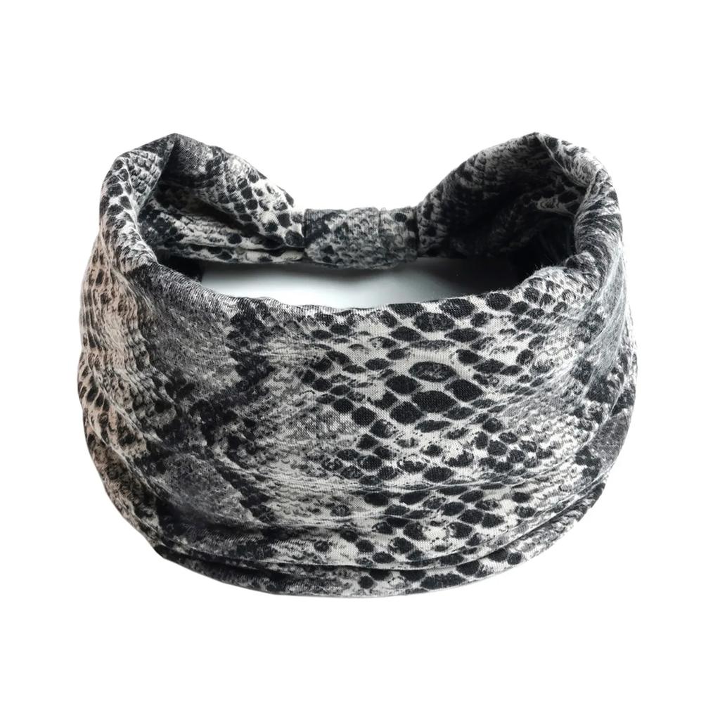 Twisted Wide Hair Bands for Women Wide Turban Workout Headband Fashion Yoga Hair Bands Boho Twisted Thick Hair Accessories