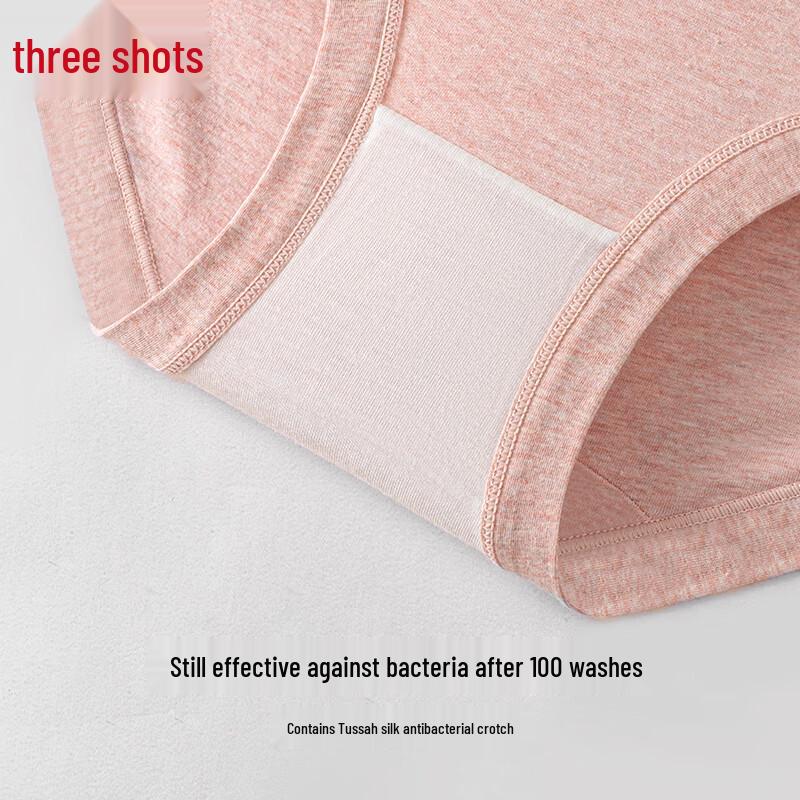 ThreeGun Women's Cotton Antibacterial Briefs Multi-Pack