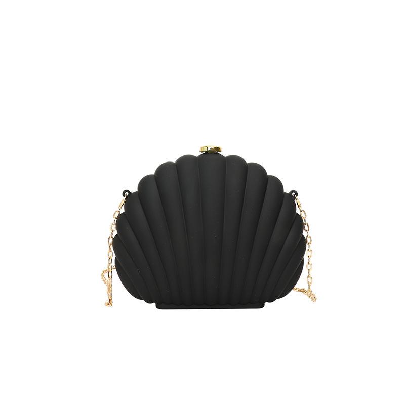 Fashion Personality Creative Acrylic Scallop Women's Dinner Bag New Exquisite and Cute One Shoulder Crossbody Bag
