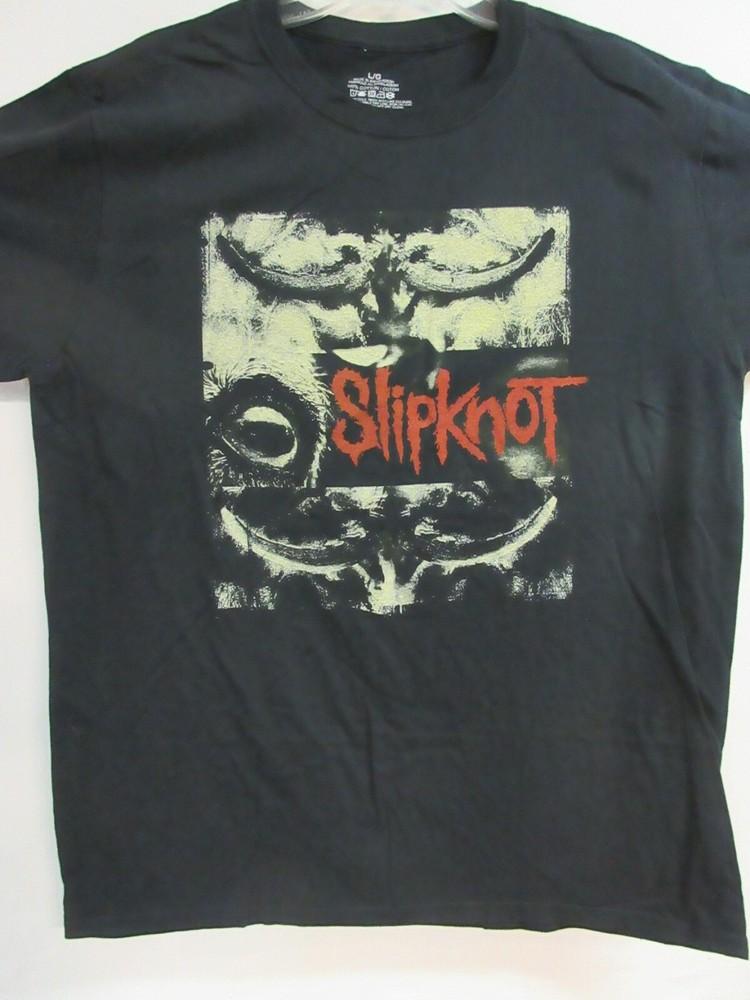 ОФИЦИАЛЬНЫЙ МЕРЧ SLIPKNOT РОГА ГРУППА КОНЦЕРТ МУЗЫКА 2XL / XXL Унисекс Футболка M