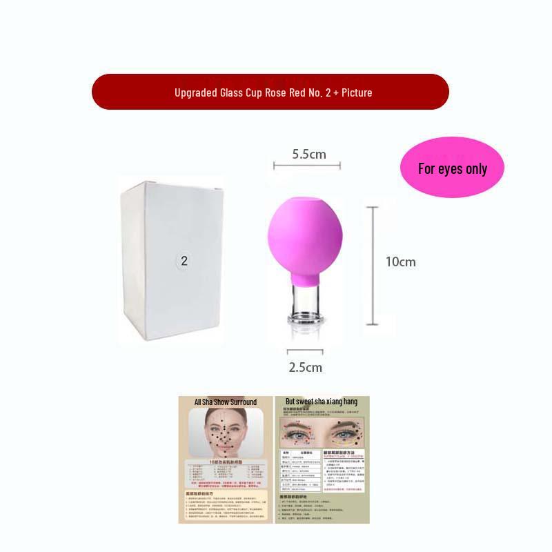 Facial Gua Sha Cupping Massage Device - Convenient PVC Sphere Vacuum Beauty Cup