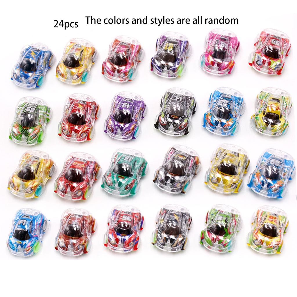 Mini Car Puzzle Children'S Toy Car Model, Inertia Racing Car, Random Style And Color