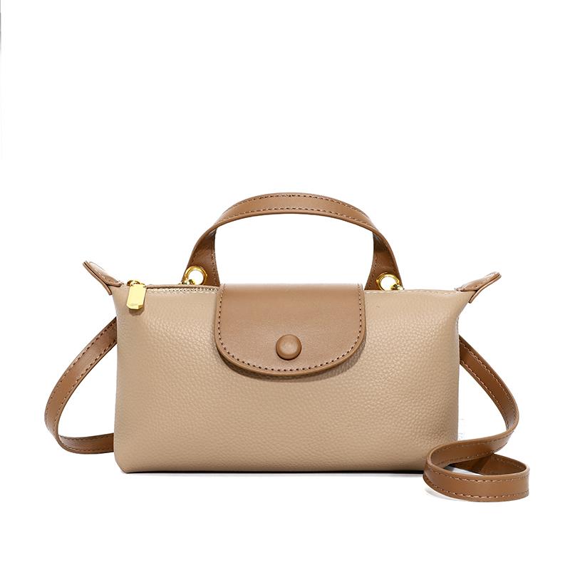 Genuine Leather Messenger Bags Women 2023 Trending Handbags Ladies Branded Shoulder Crossbody 100%Cow Leather Luxury Casual Sac