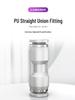 PU Straight-Through Pneumatic Quick-Connect Air Tube Reducer Fittings PU-4 PG6-8-10 PU12-16