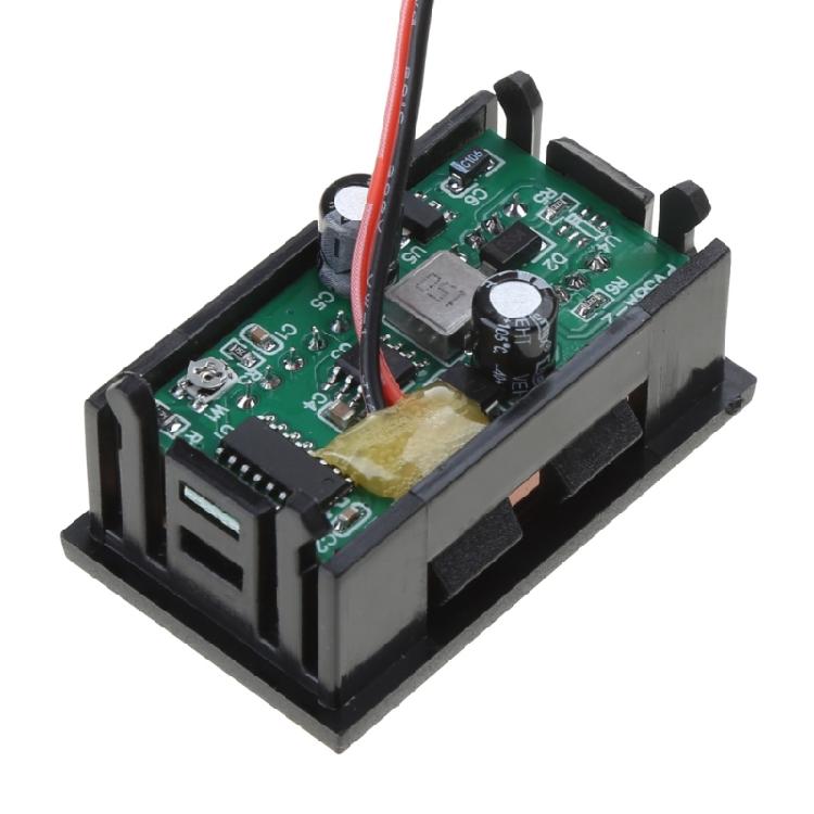 LED Digital Display Voltmeter Dual USB Output Voltage Meter Battery Tester Panel