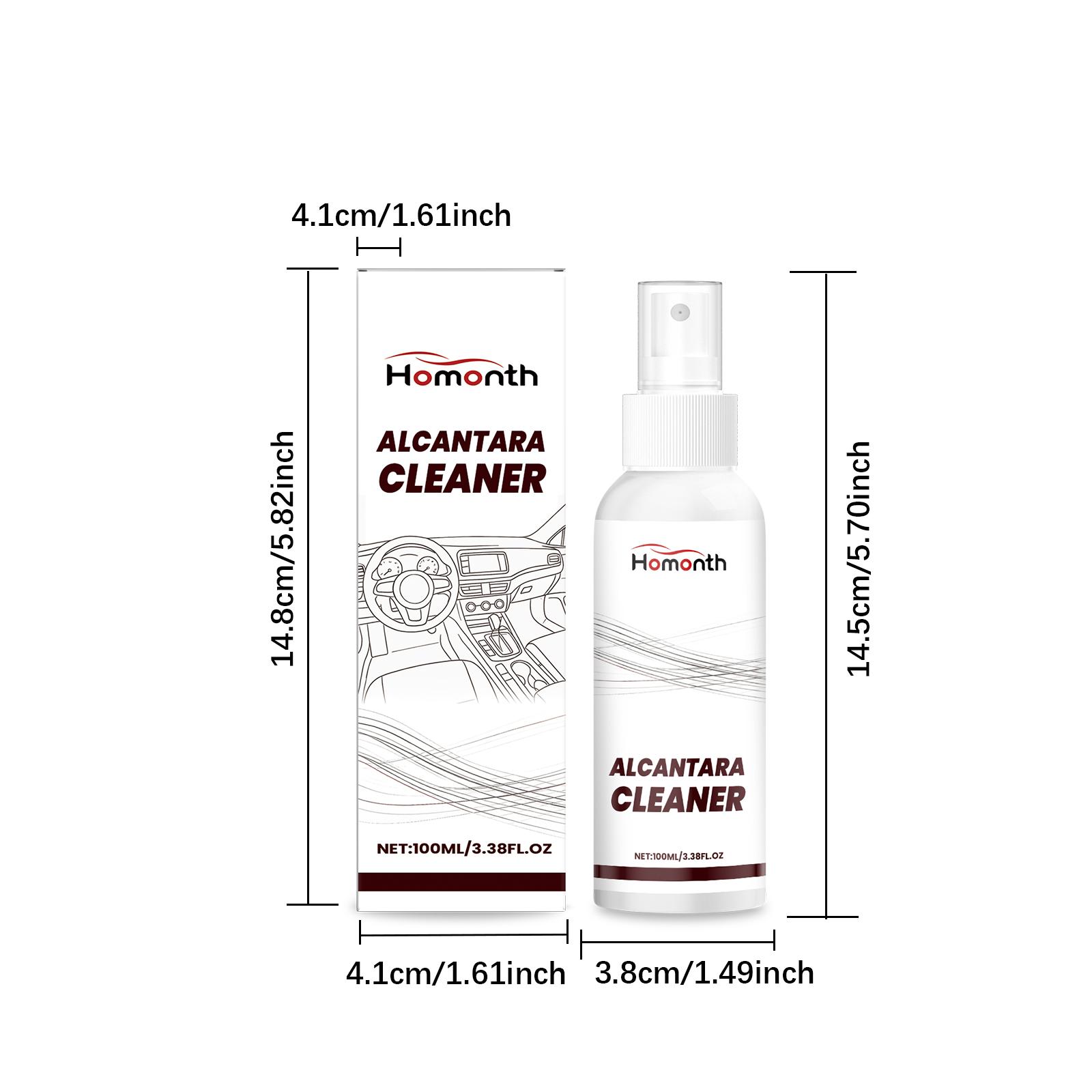 Car Interior Cleaning Spray Car Interior Stain Remover Cleaner Leather Seat Cleaner Multifunctional Car Interior Maintenance Spot Rust & Tar Spot Remover