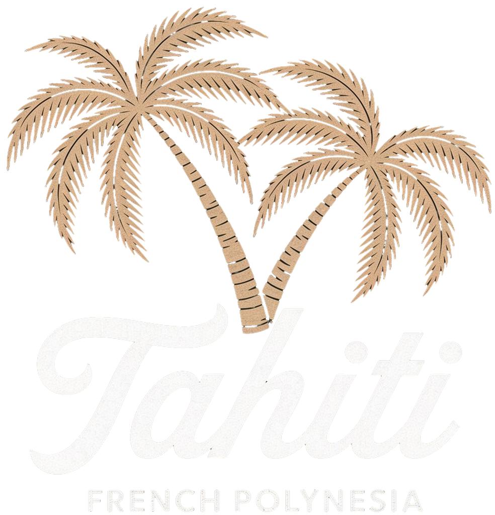 Vintage Tahiti French Polynesia Poster Women's Hoodies