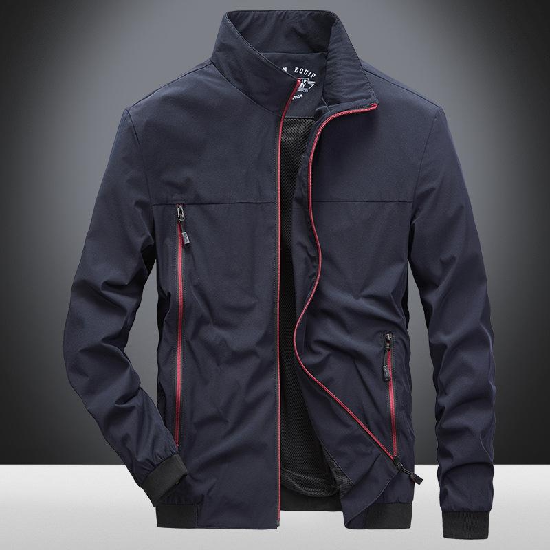 Jacket Men's Spring and Autumn New Jacket Casual Young Men's Spring and Autumn Jacket Work Jacket