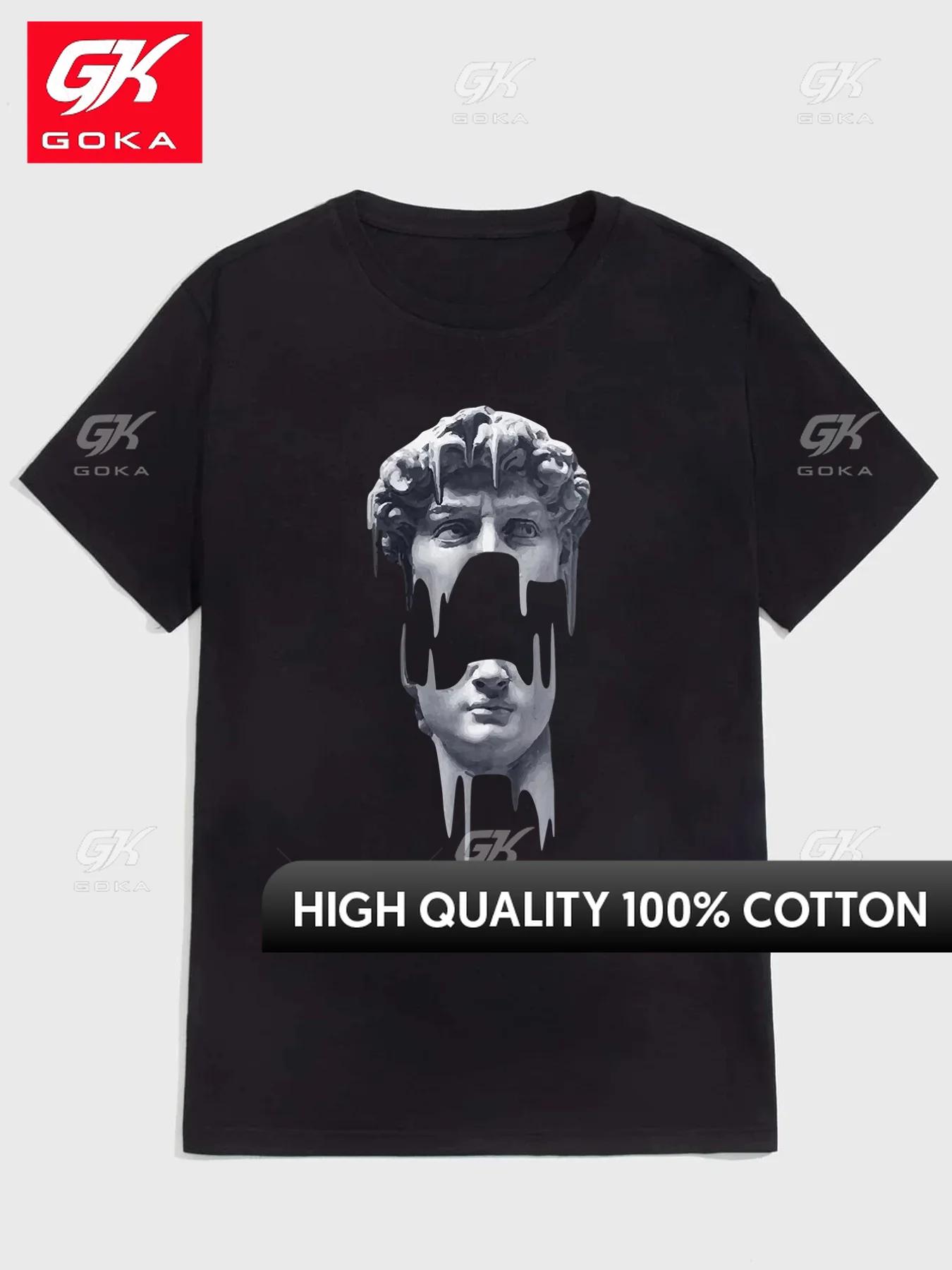 Tshirt Col Rond Pour Hommes Tshirt Dcontract Motif Graphique De Dessin Anim Pour DocuUnisexts Solides Best Sless S