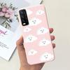 For Vivo V2027 Vivo V2028 Phone Case Space Man Moon Night Cartoon Soft Silicone Bumper Funda For Vivo Y11s Y12s Y20 Y20i Y20s