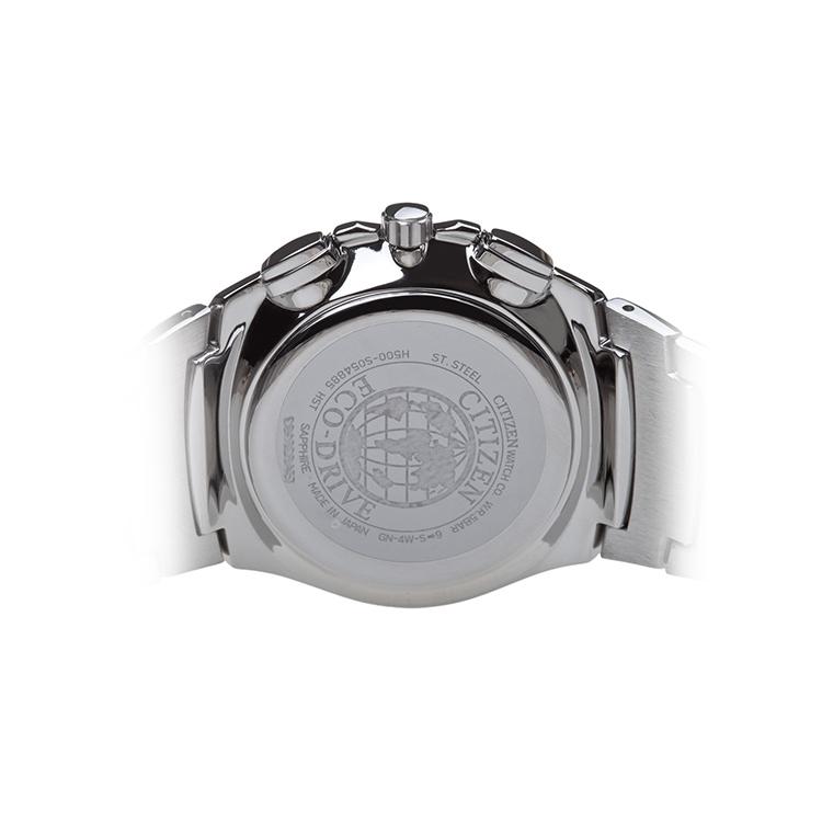 CITIZEN Light Powered Quartz Movement Stainless Steel Strap Watch Men's Watches Black Dial AT0690-55E