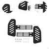 Ebike Footrest Kit Vehicle Modification DIY Set Easy Installation Anti-slip E Bike Accessories
