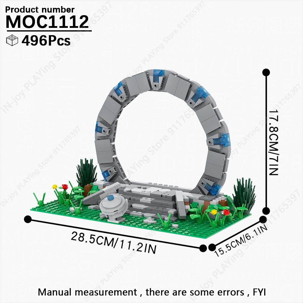 MOOXI Movie Game Scene Spaceship Gun Vehicle Model MOC Brick DIY Assembled Building Blocks Collection Toy Children Birthday Gift