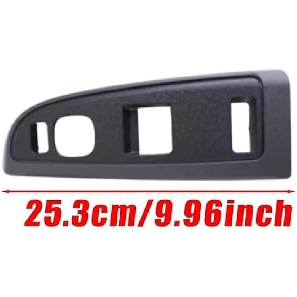 2pcs Car Power Window Switch Cover Bezel Front Left Right Compatible with Chevrolet/Silverado/GMC Sierra 1500 2500 3500 2004-2007 LHD,Power Window