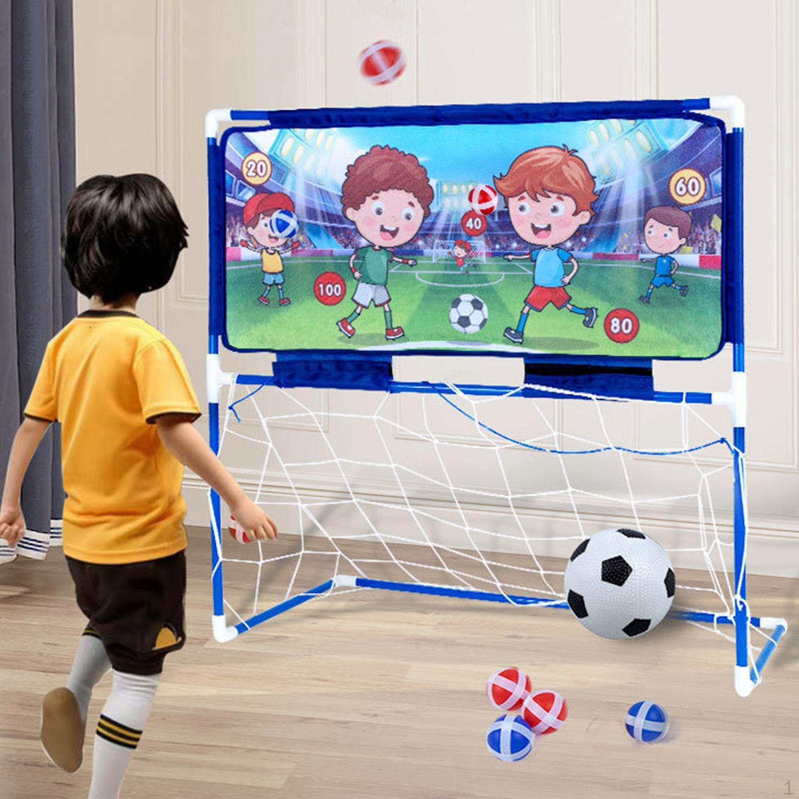 

Футбольные ворота для тренировок на заднем дворе Оборудование для спорта на открытом воздухе 66.3cmx34.5cmx64.5cm