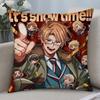 Anime Hetalia World Stars Cushion Cover Cushion Covers Natural Linen Breathable Sofa Bedroom Decor Pillowcase