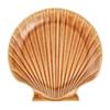 Creative Shell Special-Shaped Plate Tableware Restaurant Household Ceramic Plate Seasoning Plate Snack Plate Fruit Plate Salad Plate
