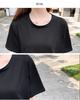 Women's Mid-Length A-line Patchwork Dress, Loose Fit, Short-Sleeved, Over-the-Knee, Summer Style