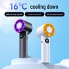 Portable Rechargeable Mini Fan with Ice Pack for Cooling