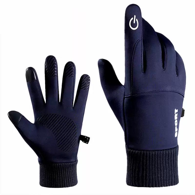 Women's & Men's Winter Touchscreen Gloves - Fleece Lined, Waterproof, Windproof for Cycling & Driving