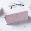 1pc Eyewear Protector for Eyeglasses PU Fashion Folding Sunglasses Box Portable Spectacle Cases Triangle
