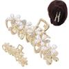 Hair Claws Clips Alloy ABS Hair Clamps Clips Non Slip Hair Catch Jaw Clamp Hair Accessories for Wome
