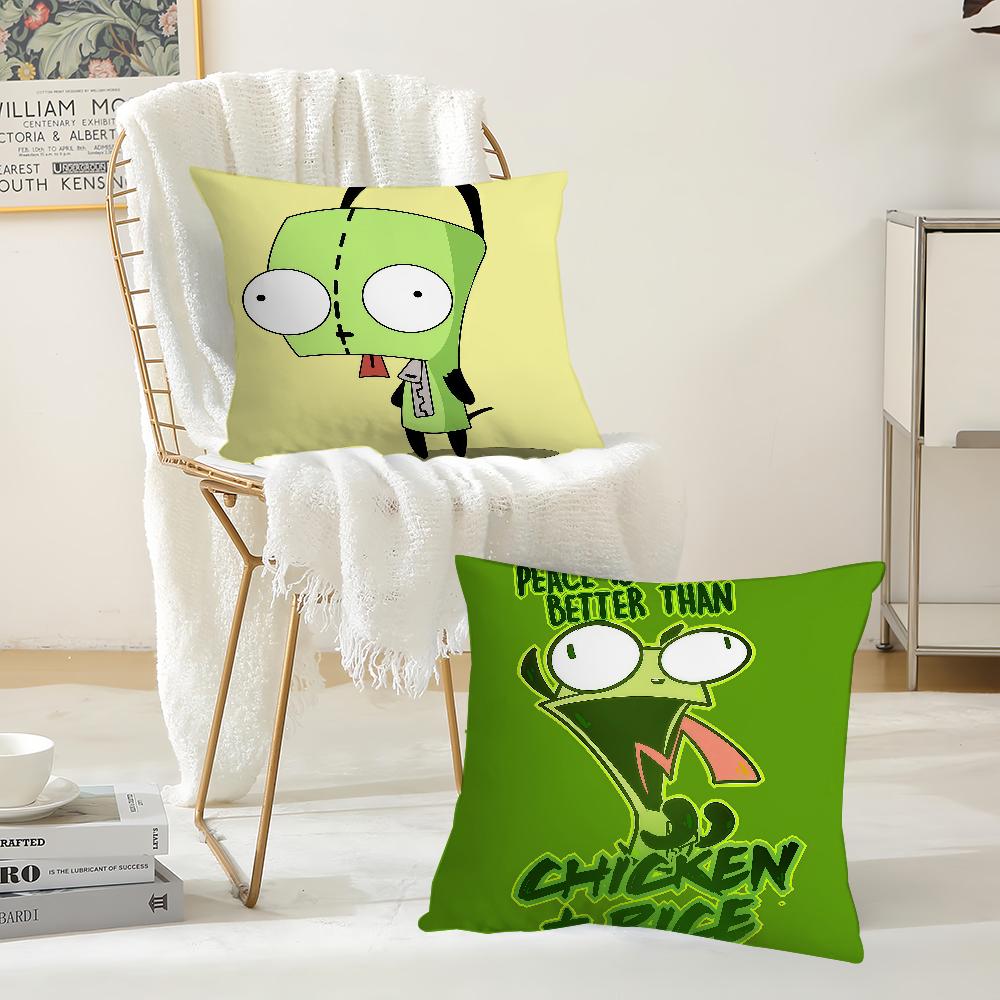 ANIME Iinvader Zzim Pillow Case Suitable For Bedrooms Living Rooms Cars Home Decoration
