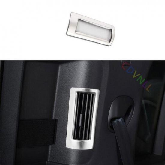 C Pillar Air Outlet Vent Cover Trim For Defender 110 2020-2022 Silver