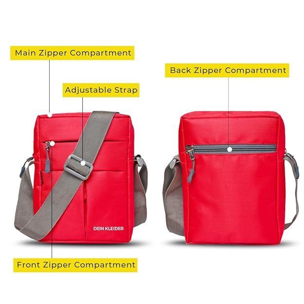 Nylon Sling Cross Body Travel Bag