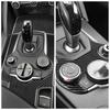 For Alfa Romeo Giulia Stelvio 2017- Car Center Console Gear Shift Storage Box Panel Decoration Sticker Trim Car Accessories