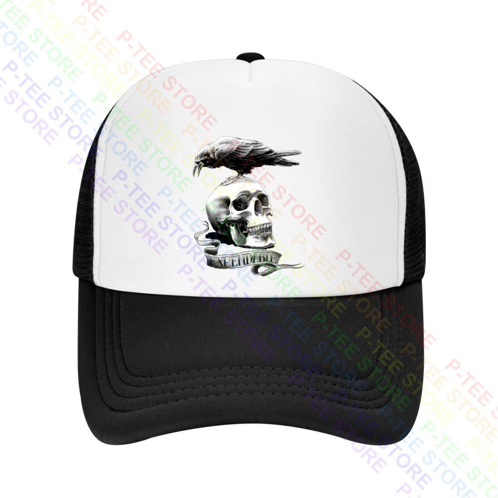 The Expendable Skull Crow Baseball Cap Snapback Caps Knitted Bucket Hat