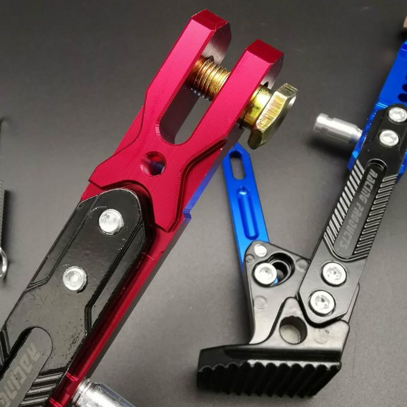 Motorcycle Electric Aluminum Alloy Adjustable Side Support Side Tripod Universal Durable Parking Support Bicycle Kickstand