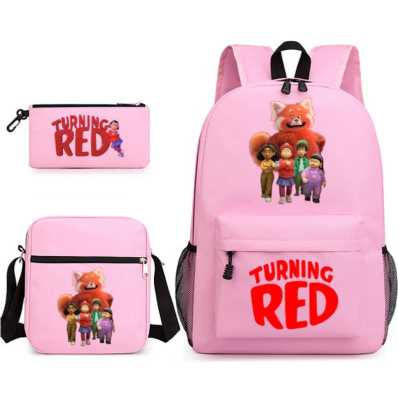 2022 Youth Metamorphosis 3 Sets/piece Laptop Backpack School Teen Girl Student Schoolbag