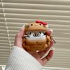 Parody Muscle KT Cat AirPods Pro Case Cover (1st/2nd Gen) for Apple Bluetooth Earphones