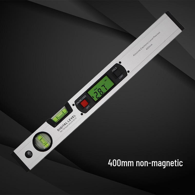 Shan Ce High-Precision Digital Magnetic Spirit Level with Bubble and Aluminum Alloy Inclinometer