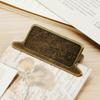 Vintage Alloy Metal Clip Note Holder Zinc Alloy Bookmark Paper Clip For Travelers Notebook File Receipt Office Stationery Gift