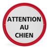 Round Metal Sign No Trespassing Aluminum Sign Private Road Warning Video Surveillance Wall Poster Plate Rigid Safety Sign for Ya
