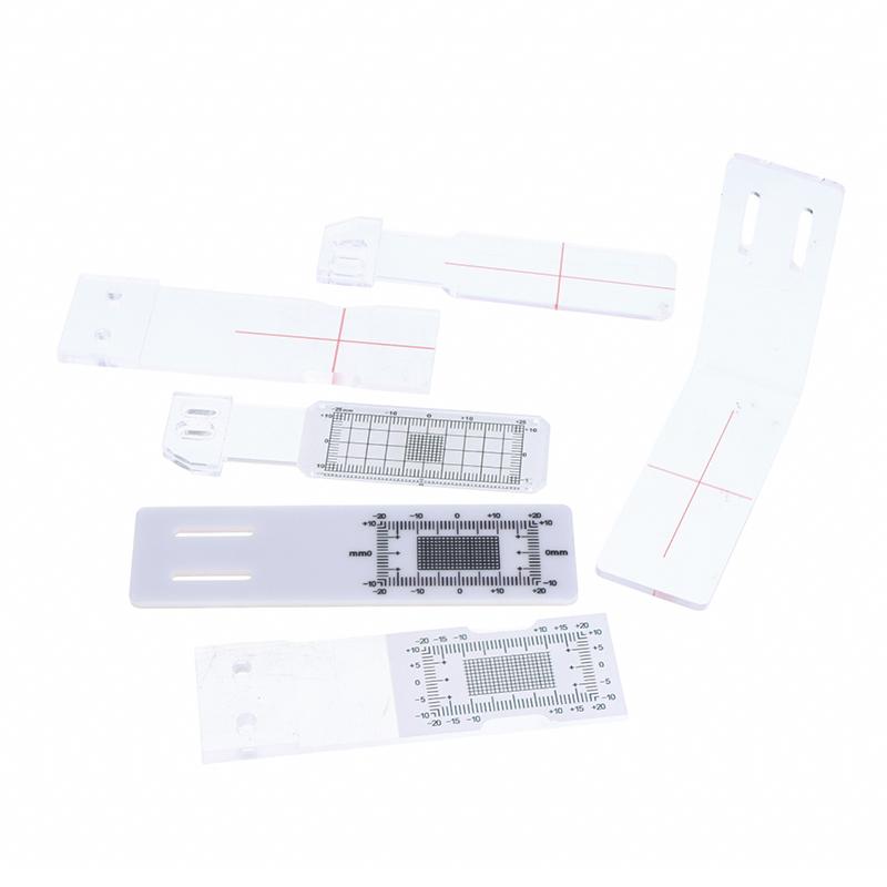 Clear Acrylic Crack Gauge Monitor Accurate Crack Monitoring Record Tool Crack Measuring Instrument For Monitoring Wall Cracks