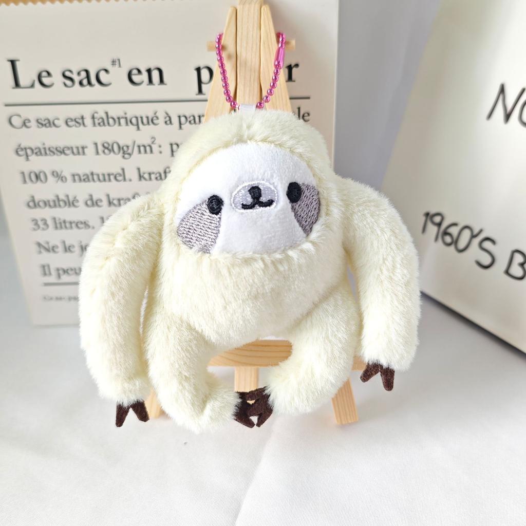 Cute Rag Doll Sloth Monkey Plush Toy Couple Doll Monkey Doll Birthday Gift Girl Heart