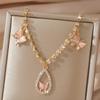 Cute Butterfly Elegant Anklet Bohemian Style Fashionable Women's Jewelry for Summer Beach Daily Wear