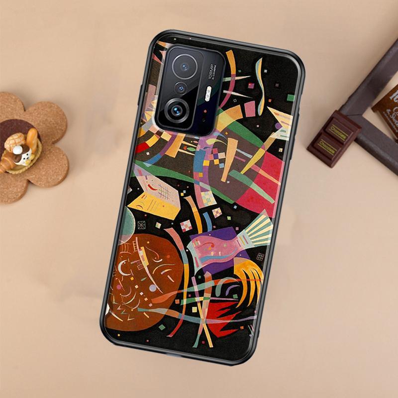 Wassily Kandinsky Abstract Artistic Case For Xiaomi POCO X7 X6 X5 X3 Pro F3 F5 F6 M6 Pro 13 14 Ultra 11T 12T 13T 14T Pro Cover