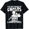 Spukhaus Paranormaler Ermittler Lustiger Geisterjäger T-Shirt