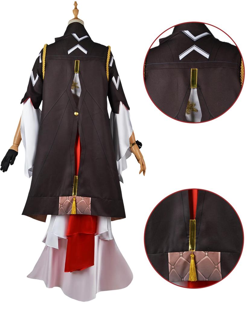 Houkai Star Seikyuu Beloburg Cosplay with Tanko Himeko Ingetsu Cosplay Seele Star Rail Tankou Adult Costume NOKIJP Rail Ren's Wig, Cosplay, Cosplay,