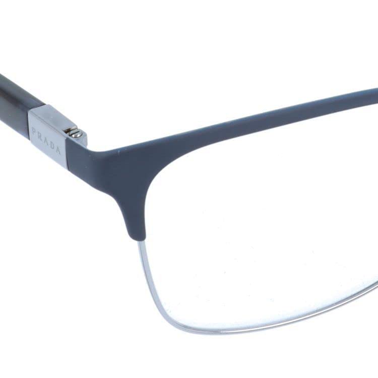 Glasses Fashion PRADA PR 54TV Size [PRADA] Frames, Glasses, 02N1O1, 55, Square, Unisex, Men's, Women's