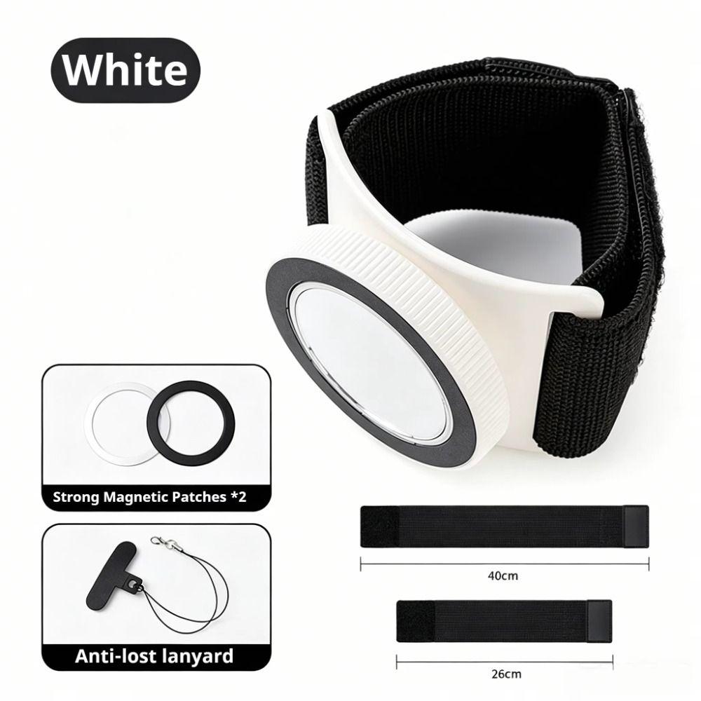 Firm Anti-Drop Magnetic Phone Rack Adjustable Wristband Cellphone Bracket Outdoor
