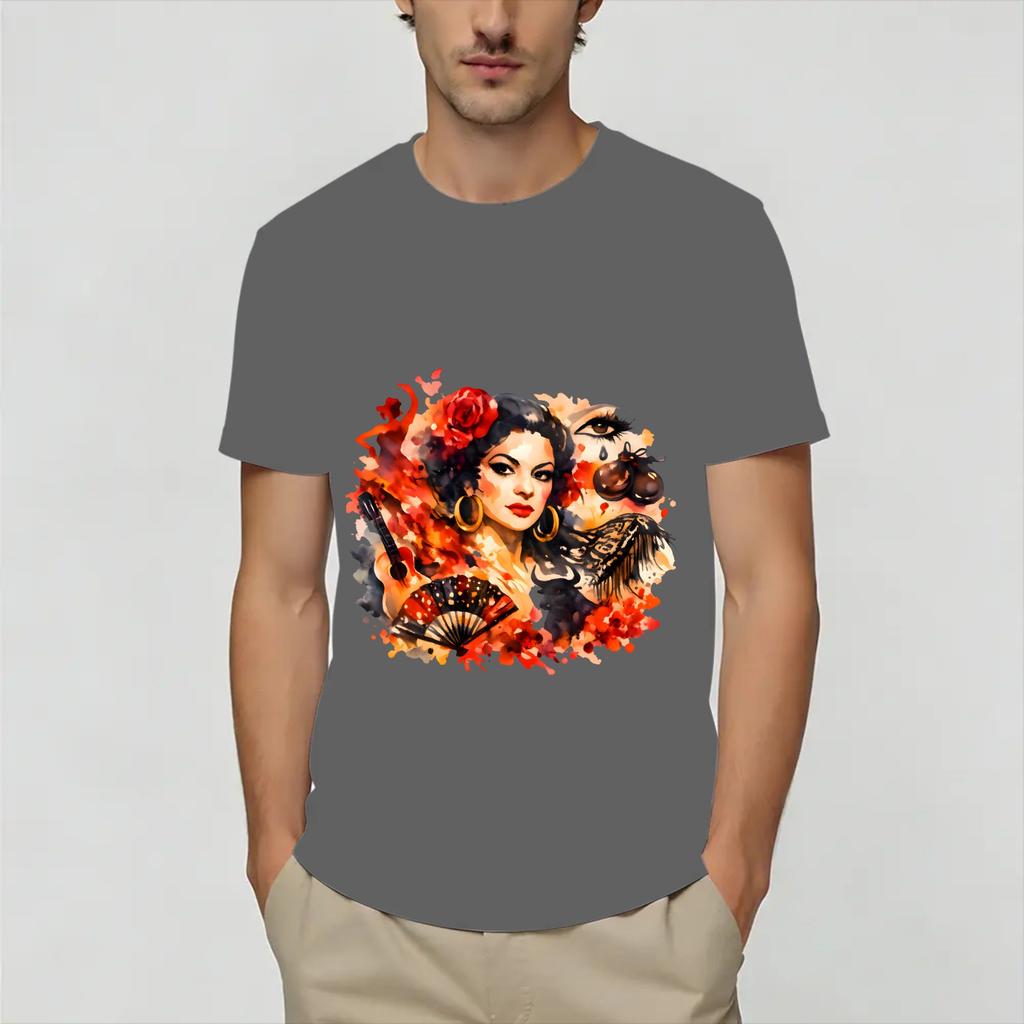 Lola Flores T Shirt Summer Pure Cotton TShirts For Unisexs Popular Custom Logo Tshirt ShortSleeve Vintage Top Tees