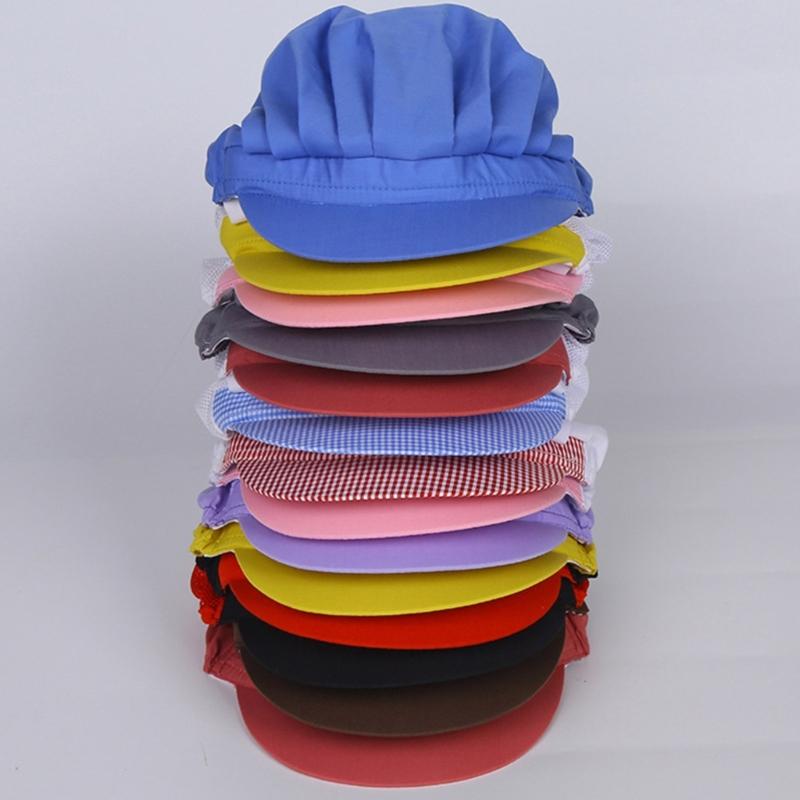 Restaurant Hotel Kitchen Bakery Cooking Cap Unisex Catering Work Hat Dust Proof