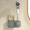 Free Hands Hairdryer Storage Rack Wall-mounted Air Duct Storage Rack Hair Dryer Organizer  Bathroom