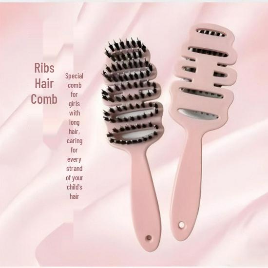 Large Curved Anti-static Backcombing Air Cushion Massage Comb